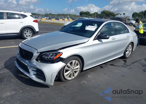 2020 Mercedes-Benz C 300 из США, поврежденный, VIN W1KWF8DB9LR601240